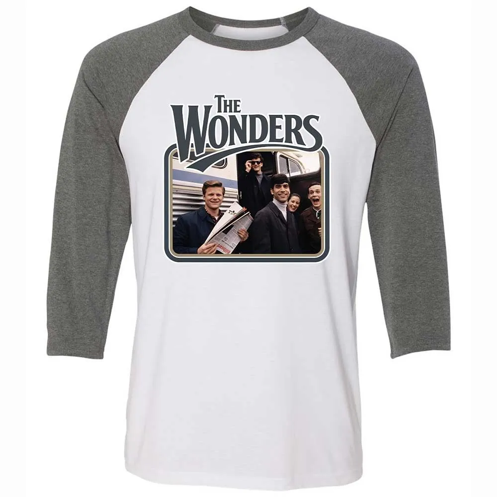 Unisex 3/4 Baseball Tee - E4BMC35D - White/Deep Heather - 11
