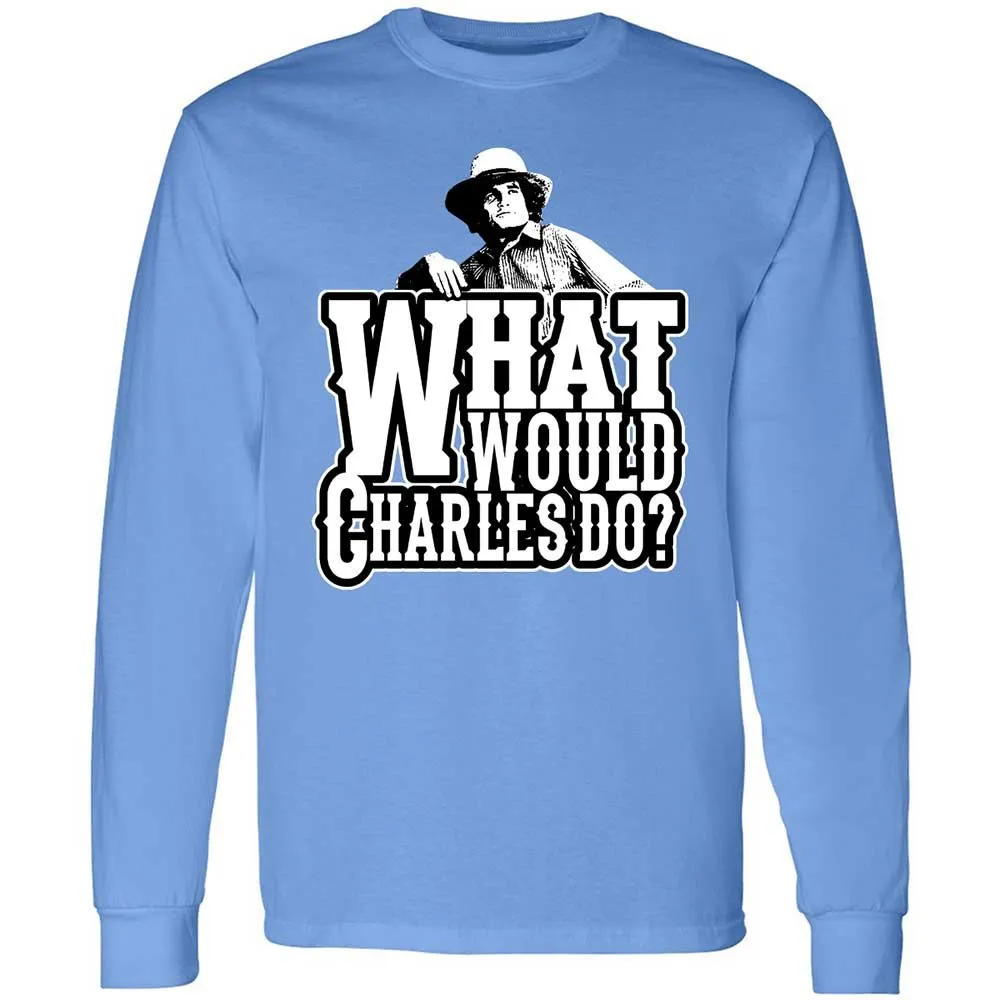 What Would Charles Do? - Carolina Blue - 15