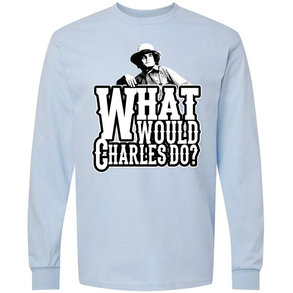 What Would Charles Do? - Light Blue - 18