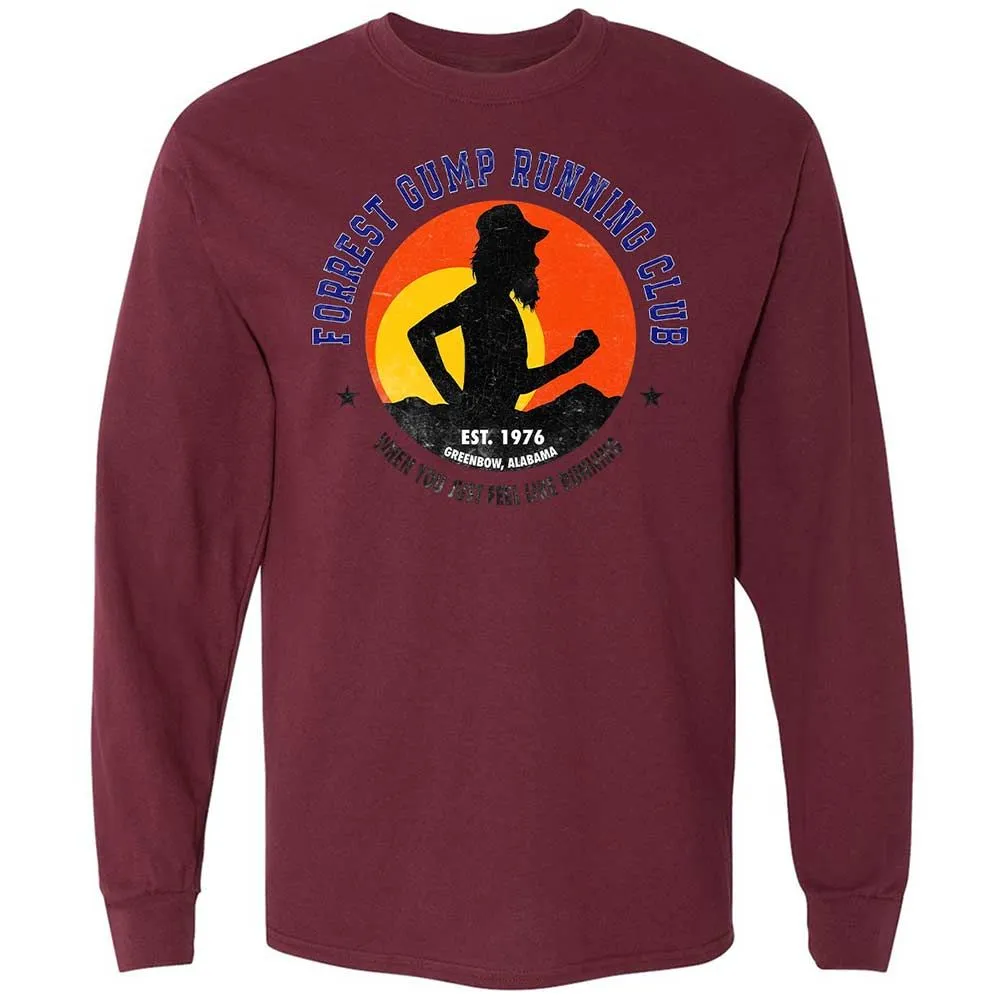 Long Sleeve T-Shirt - D4E8PJJ4 - Maroon - 16