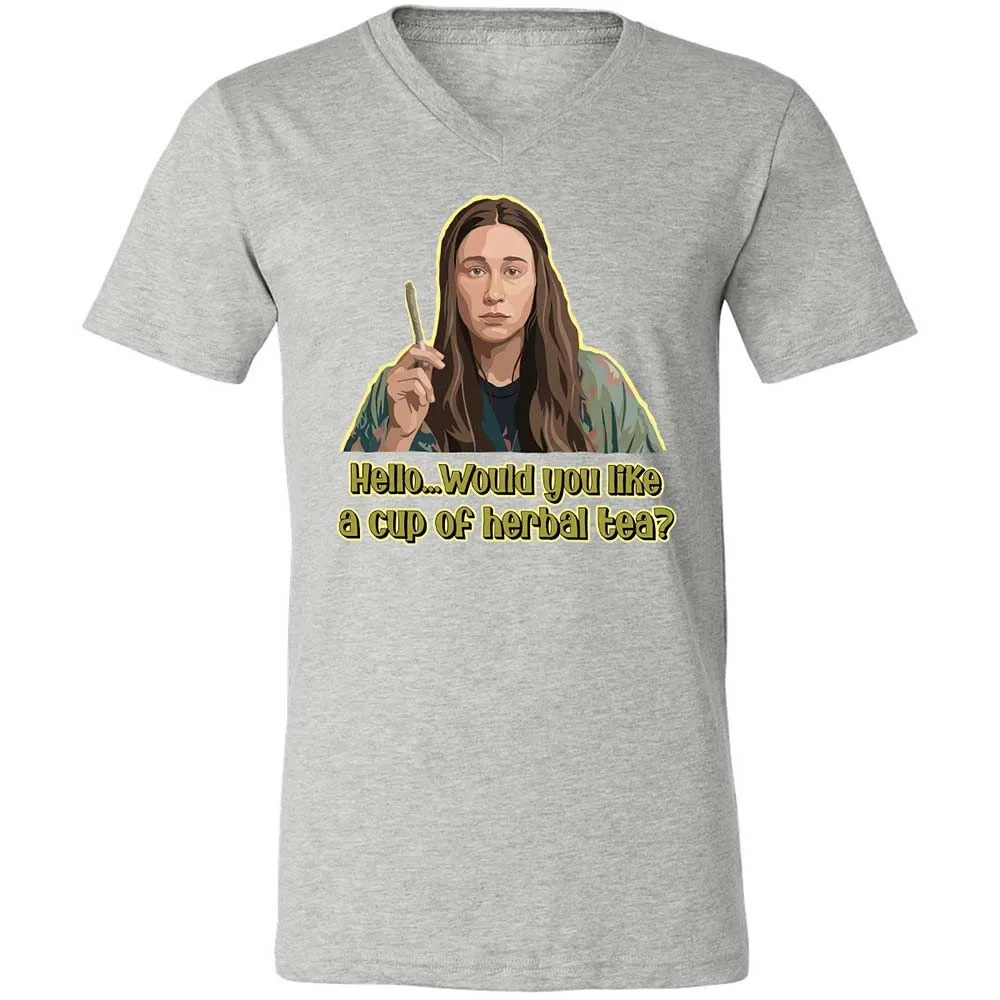 Unisex V-Neck T-Shirt - 4SX9HCXE - Athletic Heather - 15