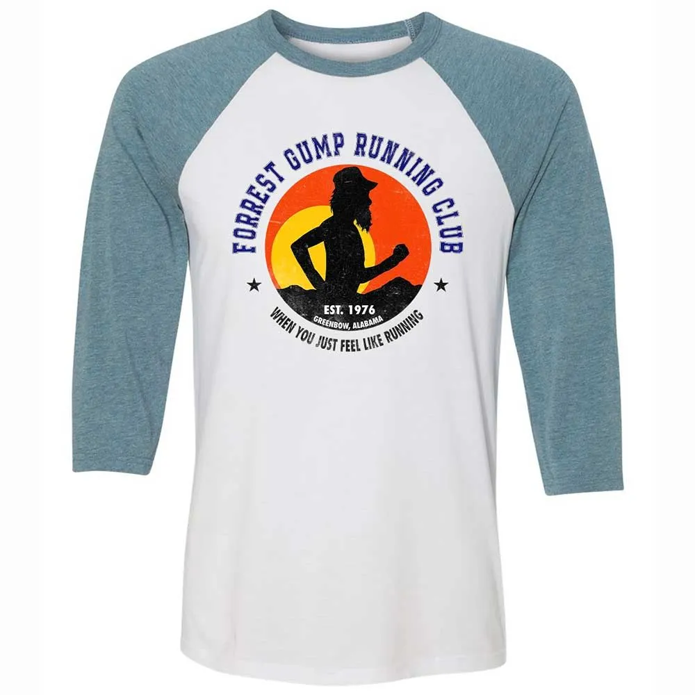 Unisex 3/4 Baseball Tee - CY6YQM13 - White/Denim - 3