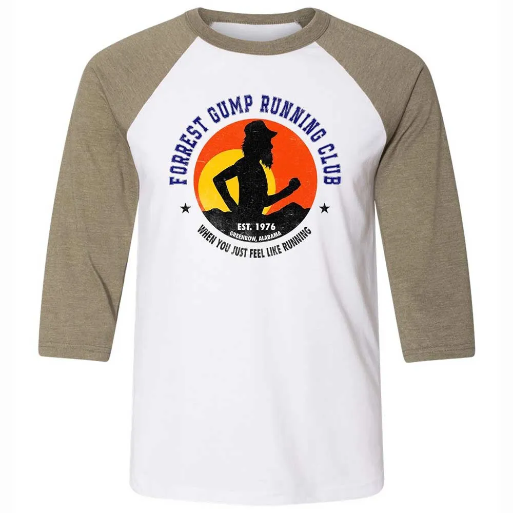 Unisex 3/4 Baseball Tee - CY6YQM13 - White/Heather Olive - 4