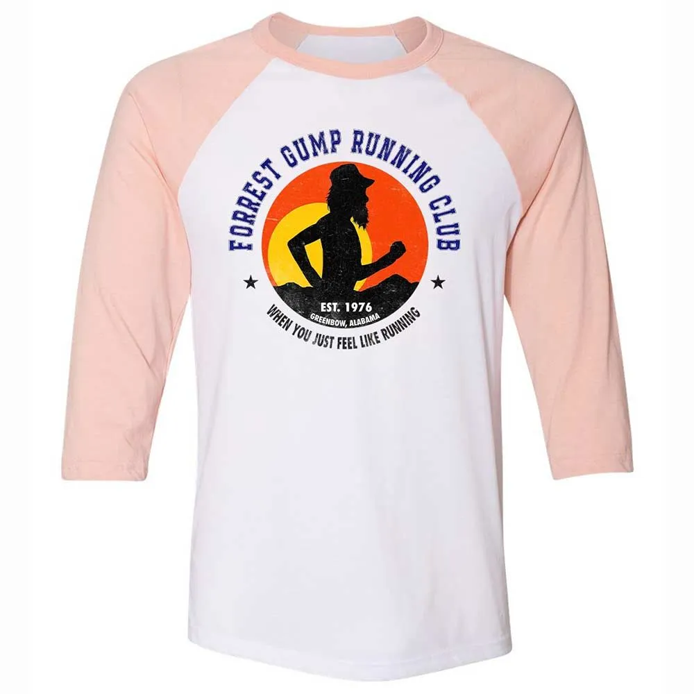 Unisex 3/4 Baseball Tee - CY6YQM13 - White/Heather Peach - 5