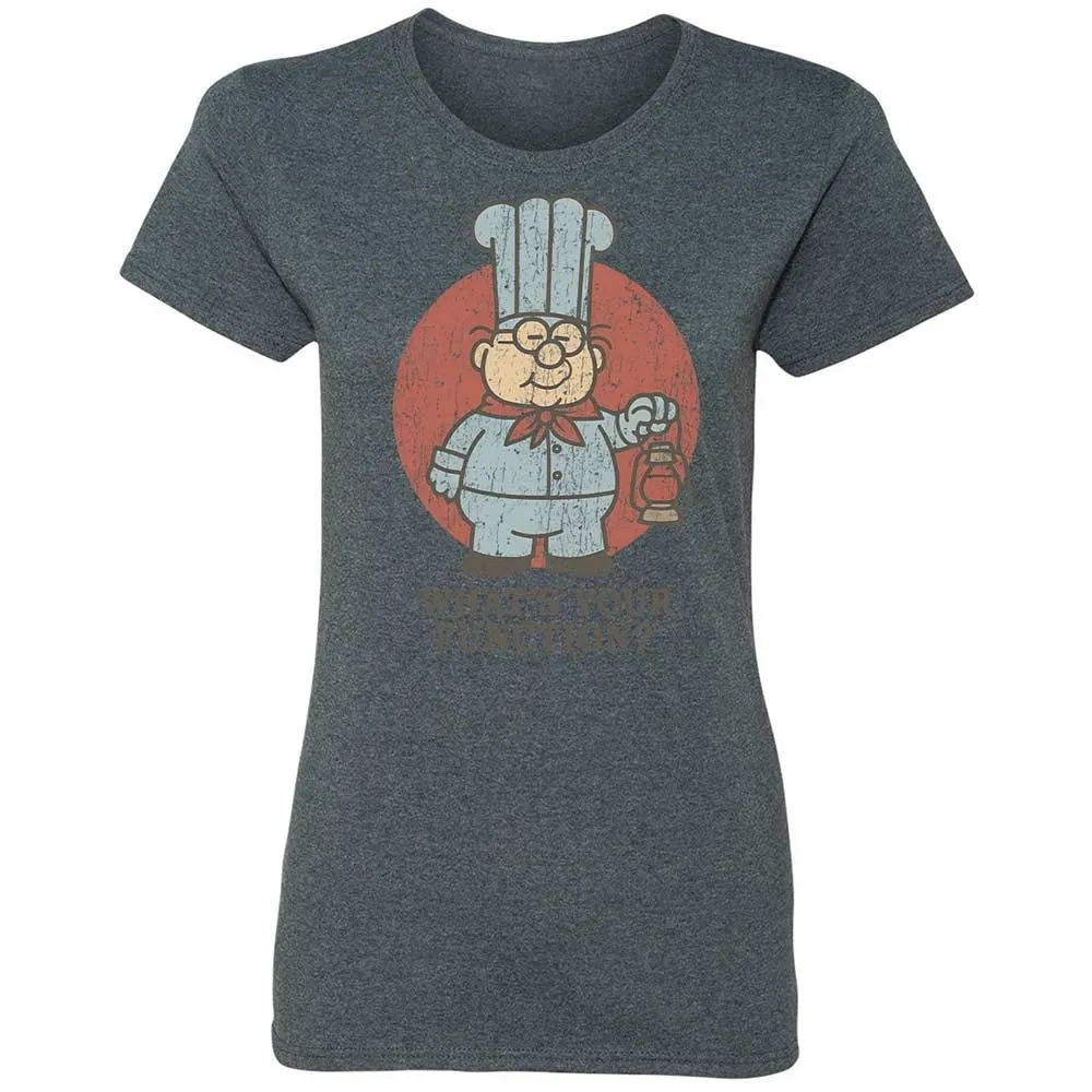 Women's T-Shirt - JDWRUFFK - Dark Heather - 16