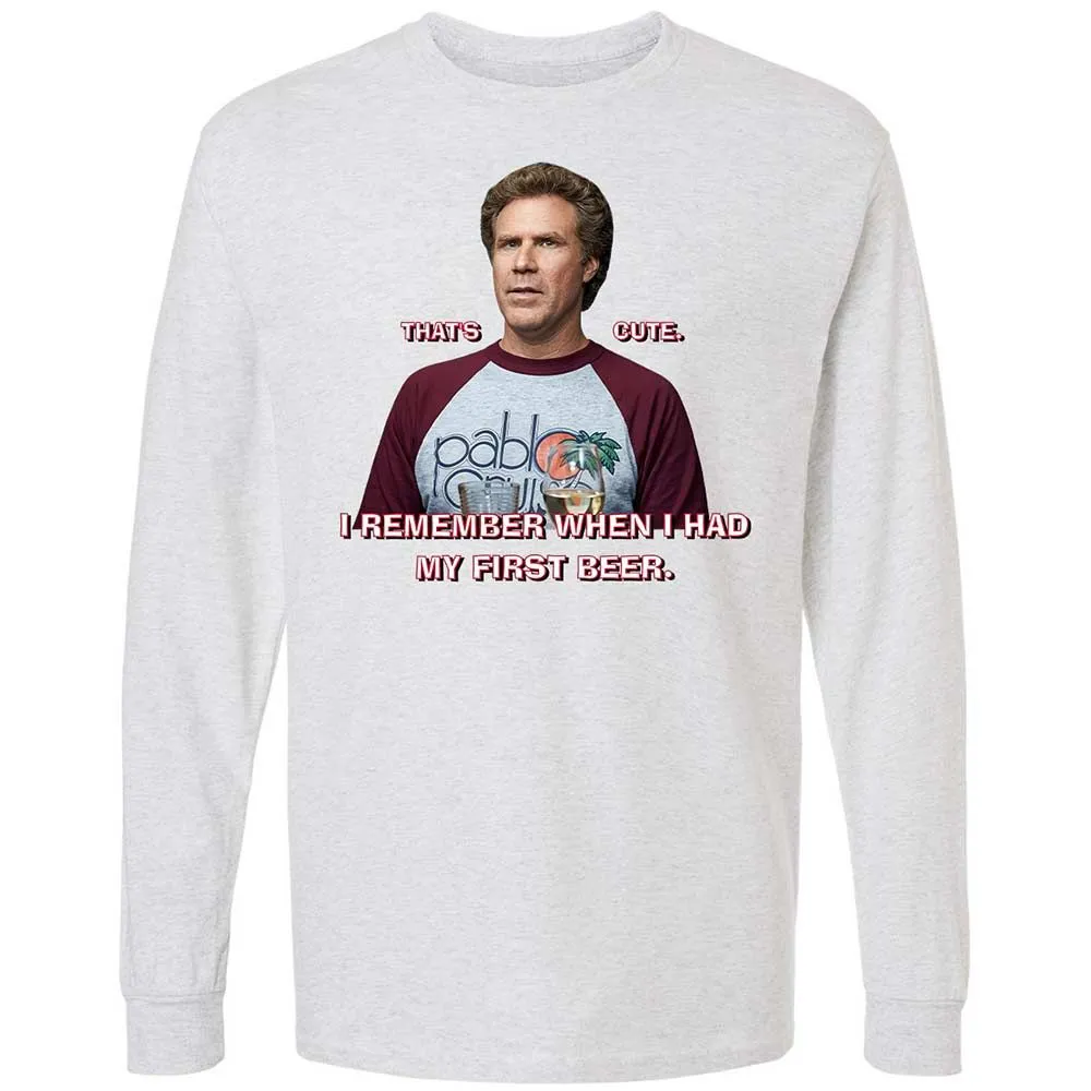 Long Sleeve T-Shirt - SJRBLKZ4 - Ash - 2