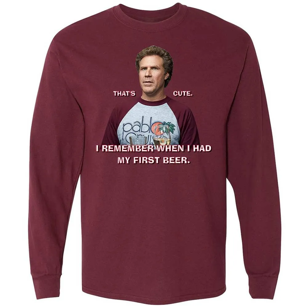 Long Sleeve T-Shirt - SJRBLKZ4 - Maroon - 16