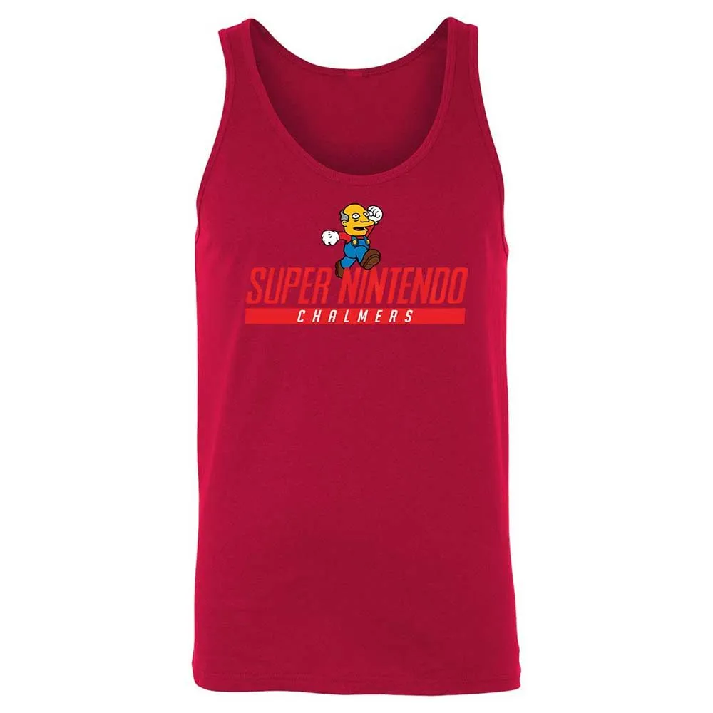 Unisex Jersey Tank - NHQELVCQ - Red - 3