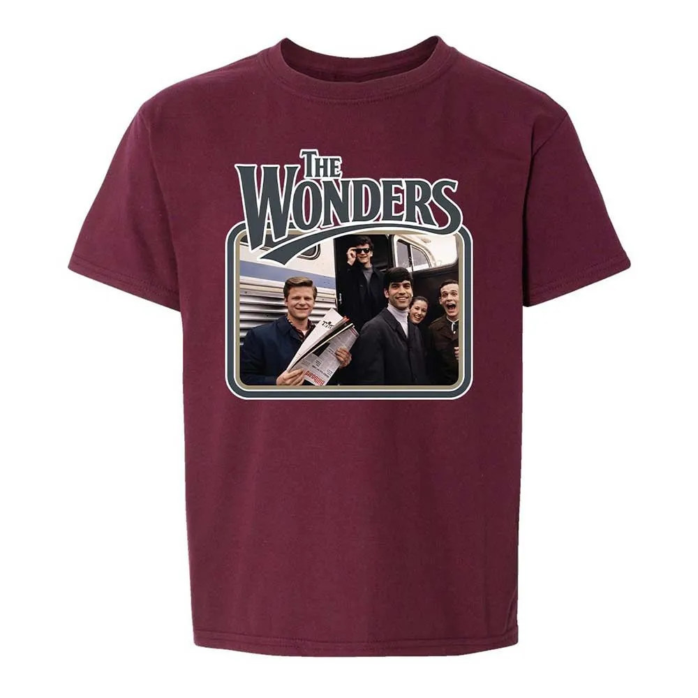 Kids T-Shirt - U6WGF7QN - Maroon - 19
