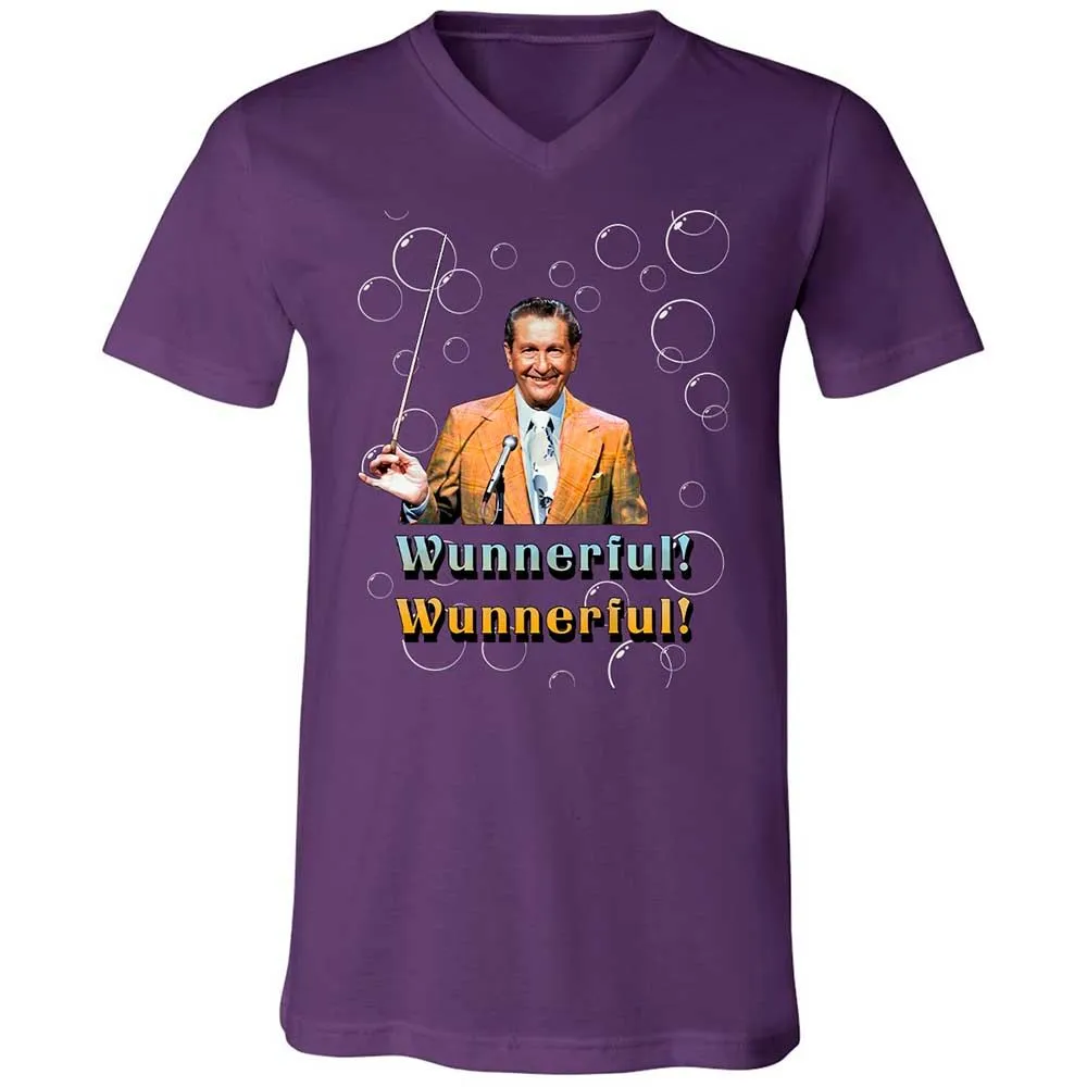 Unisex V-Neck T-Shirt - NH8RQ3TR - Team Purple - 10