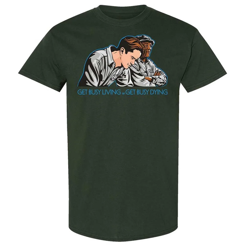 Get Busy Living - Forest Green - 18
