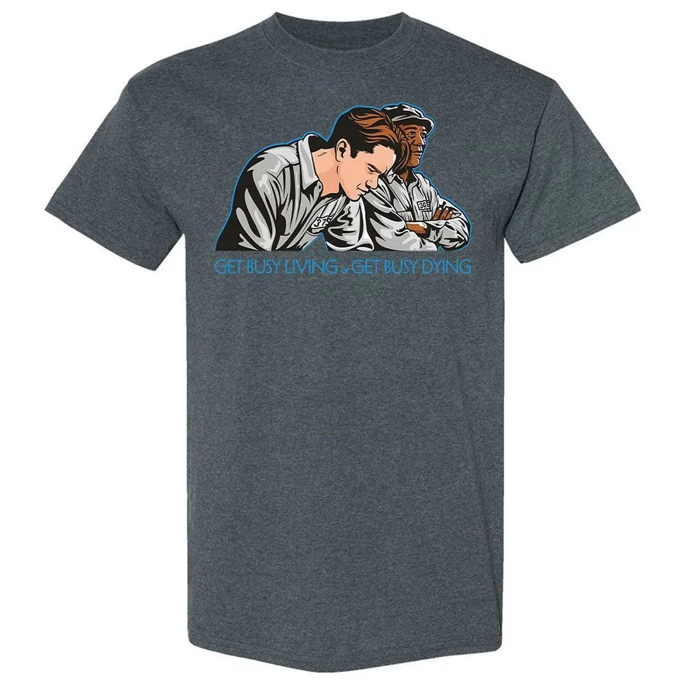 Get Busy Living - Dark Heather - 19