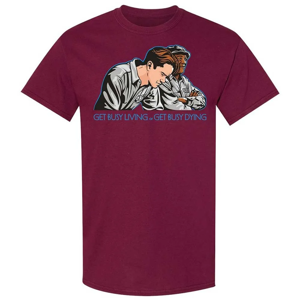 Get Busy Living - Maroon - 21