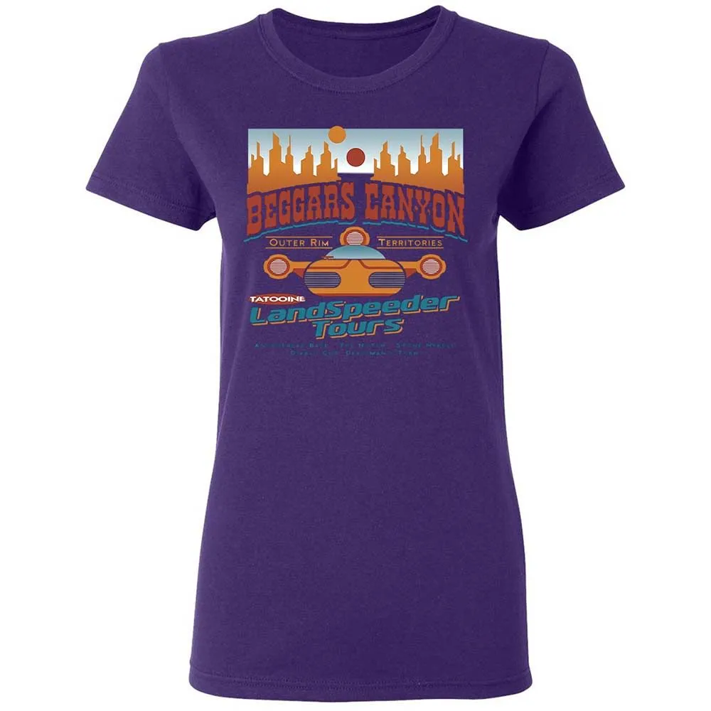 Women's T-Shirt - 747Z9QBP - Purple - 11