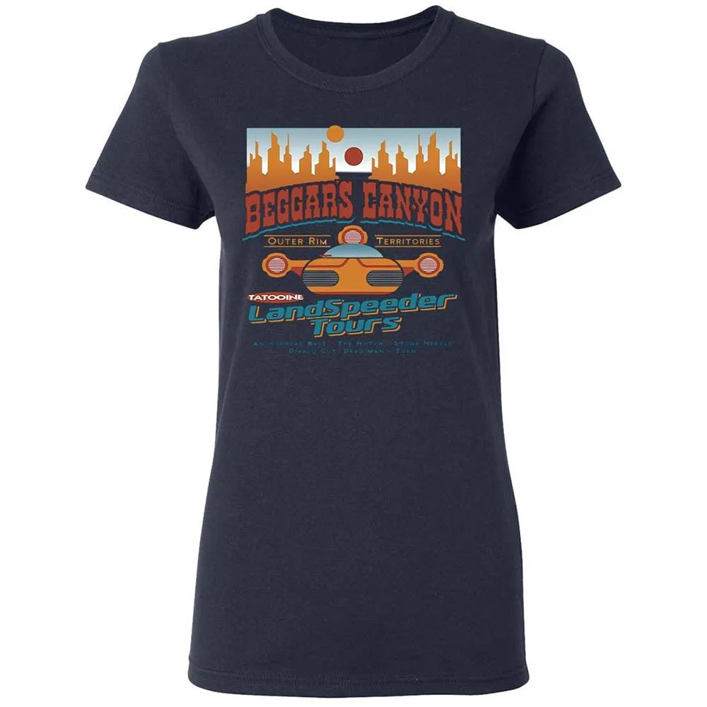 Women's T-Shirt - 747Z9QBP - Navy - 14