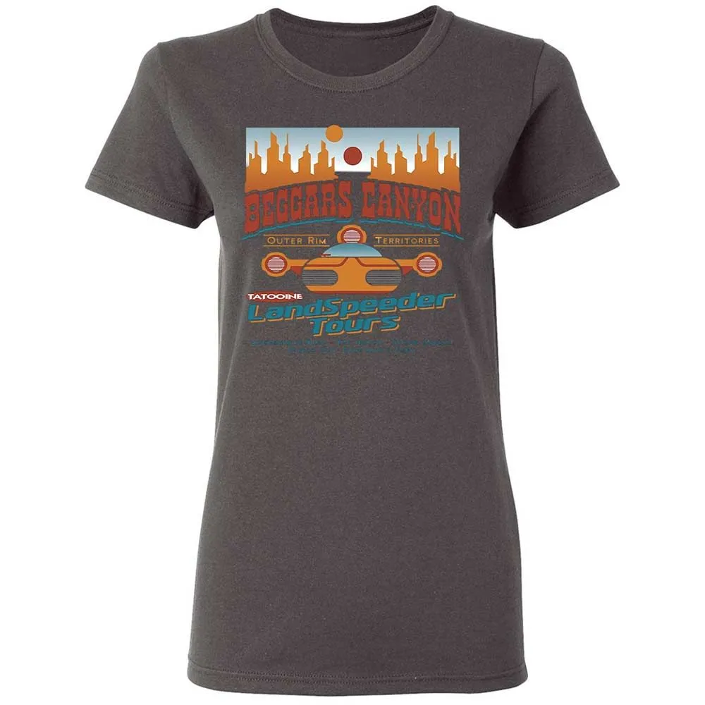 Women's T-Shirt - 747Z9QBP - Charcoal - 15