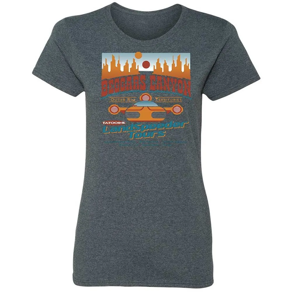 Women's T-Shirt - 747Z9QBP - Dark Heather - 16