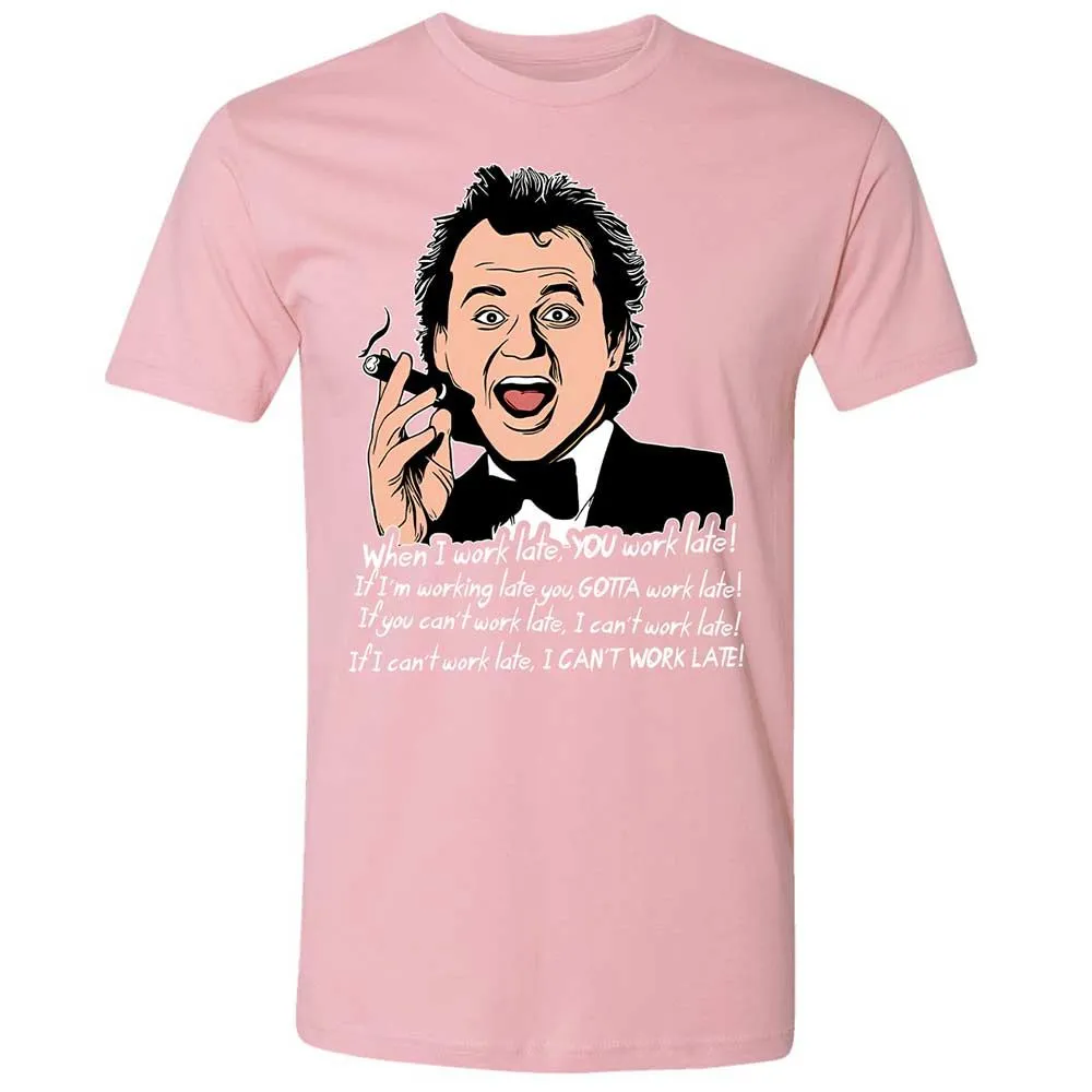 When I work late - Light Pink - 16