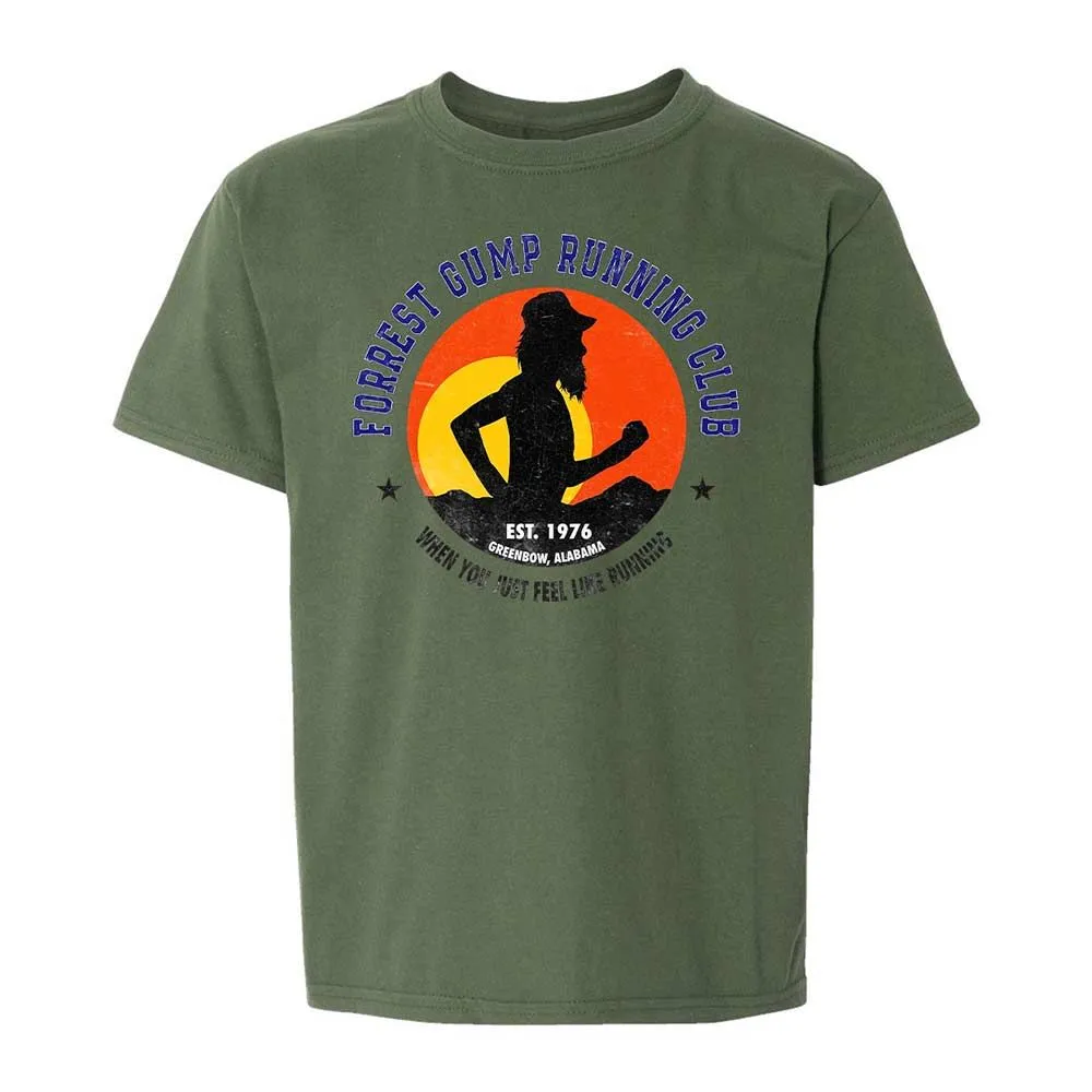 Kids T-Shirt - XF5LRWNV - Military Green - 20