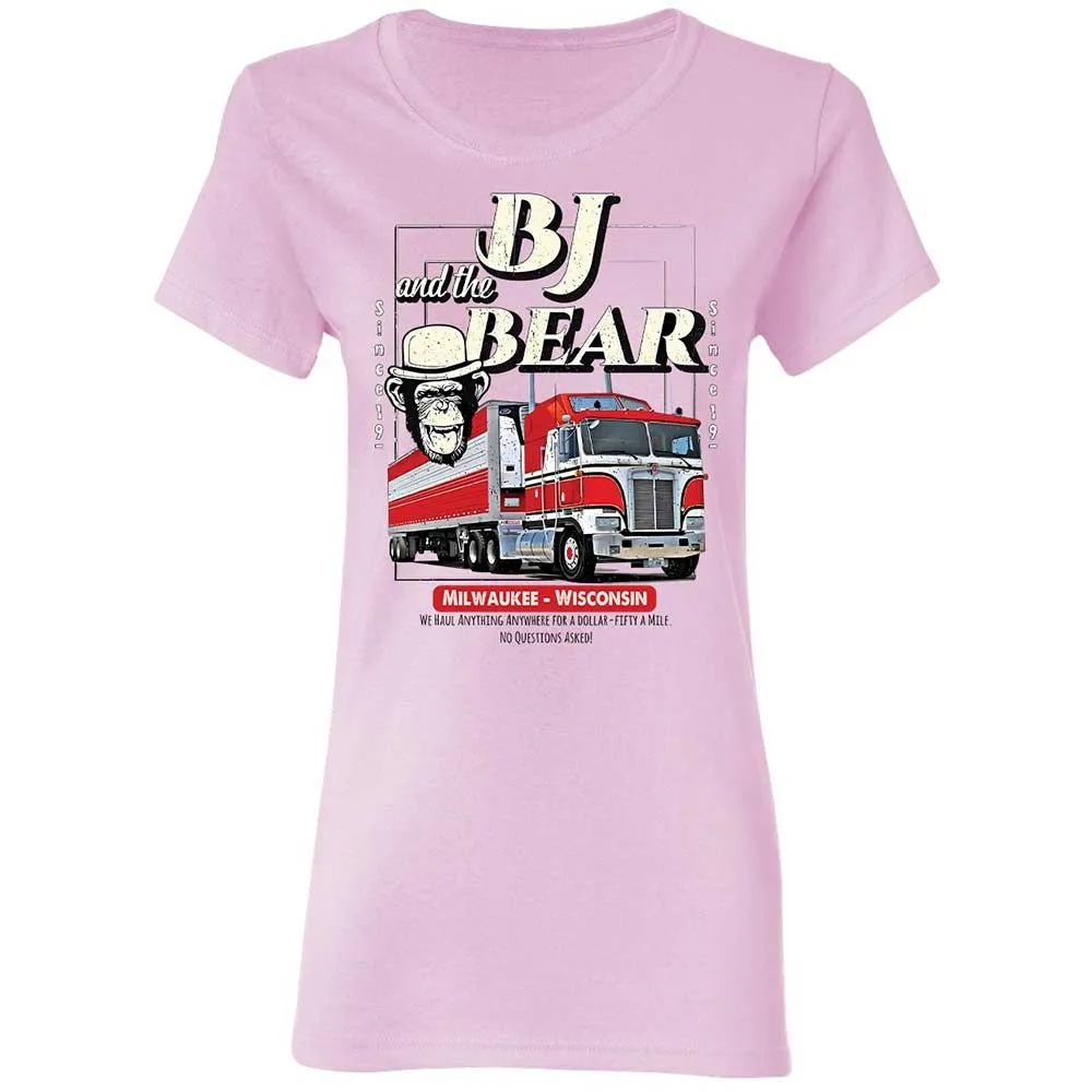 Women's T-Shirt - 4R66MCHJ - Light Pink - 3