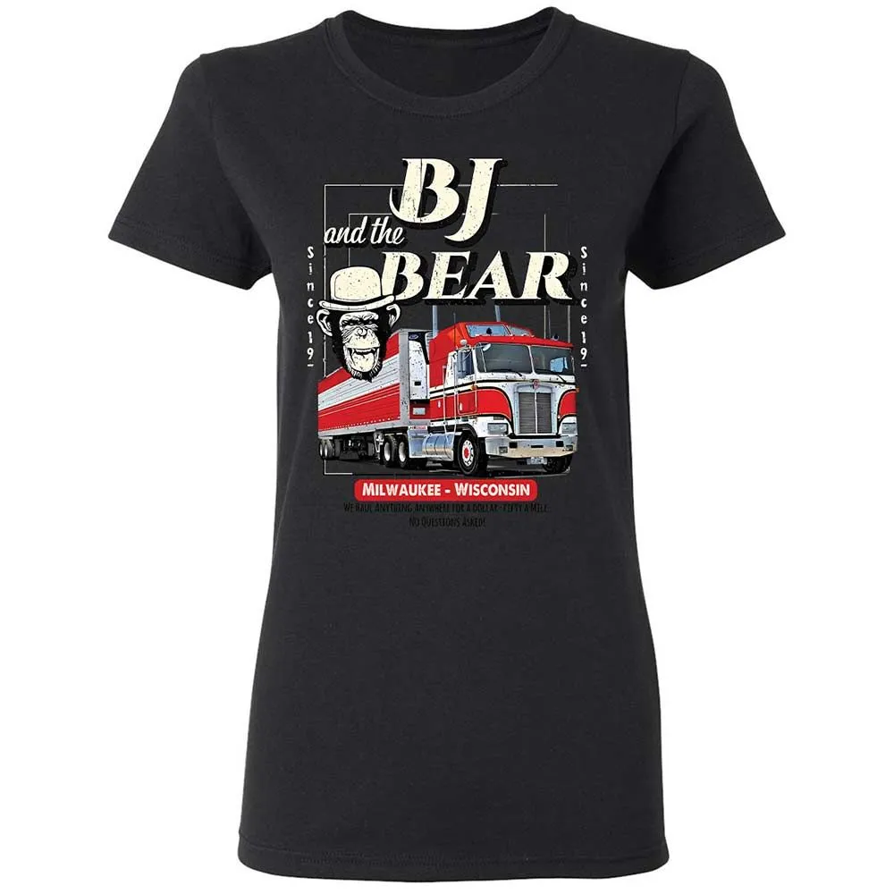 Women's T-Shirt - 4R66MCHJ - Black - 13