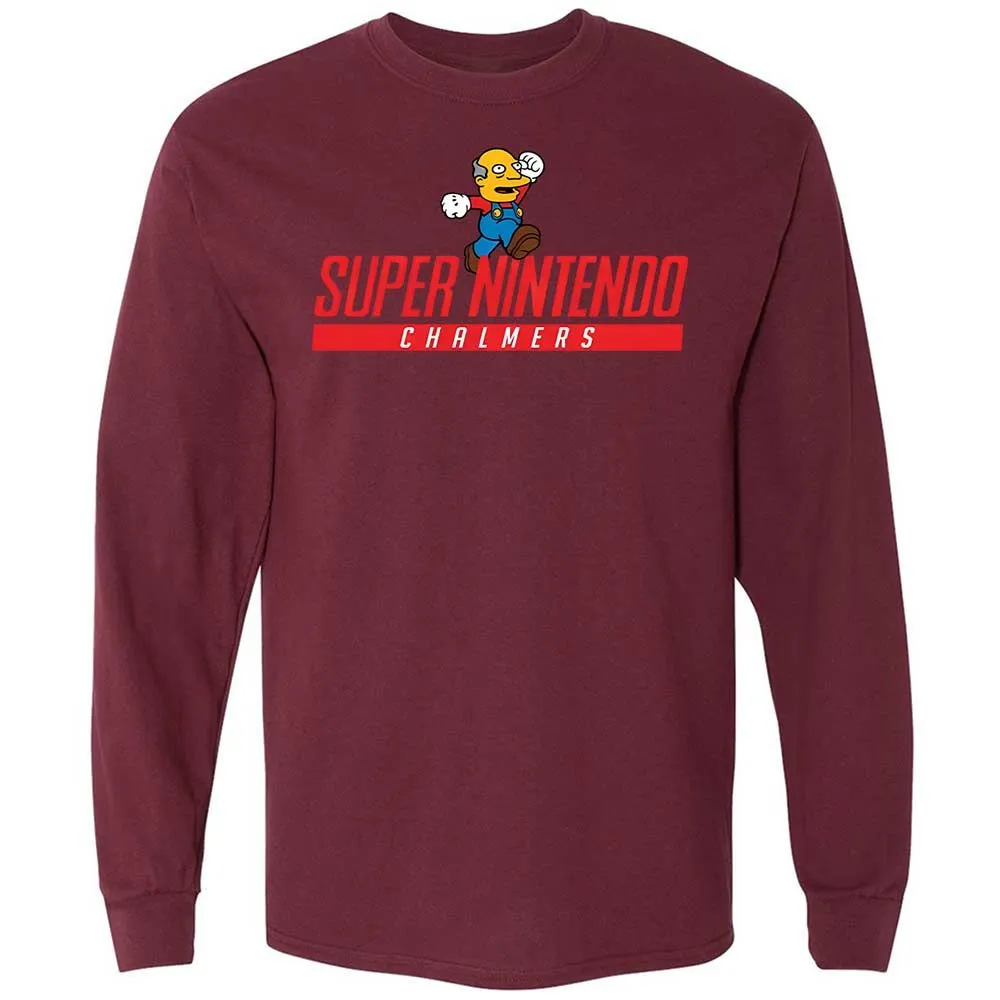 Long Sleeve T-Shirt - DHMQTCMU - Maroon - 16