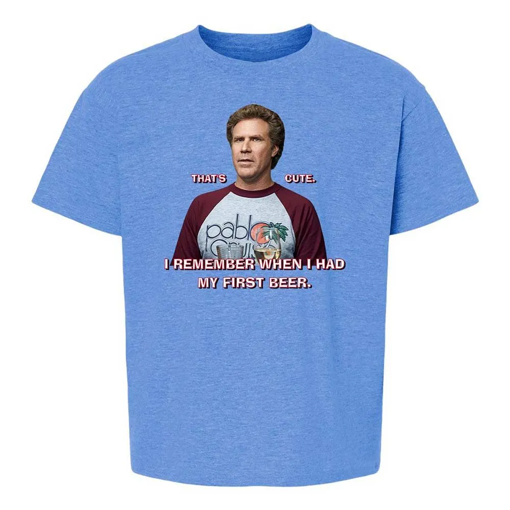 Kids T-Shirt - 8XM6VUKL - Heather Royal - 14