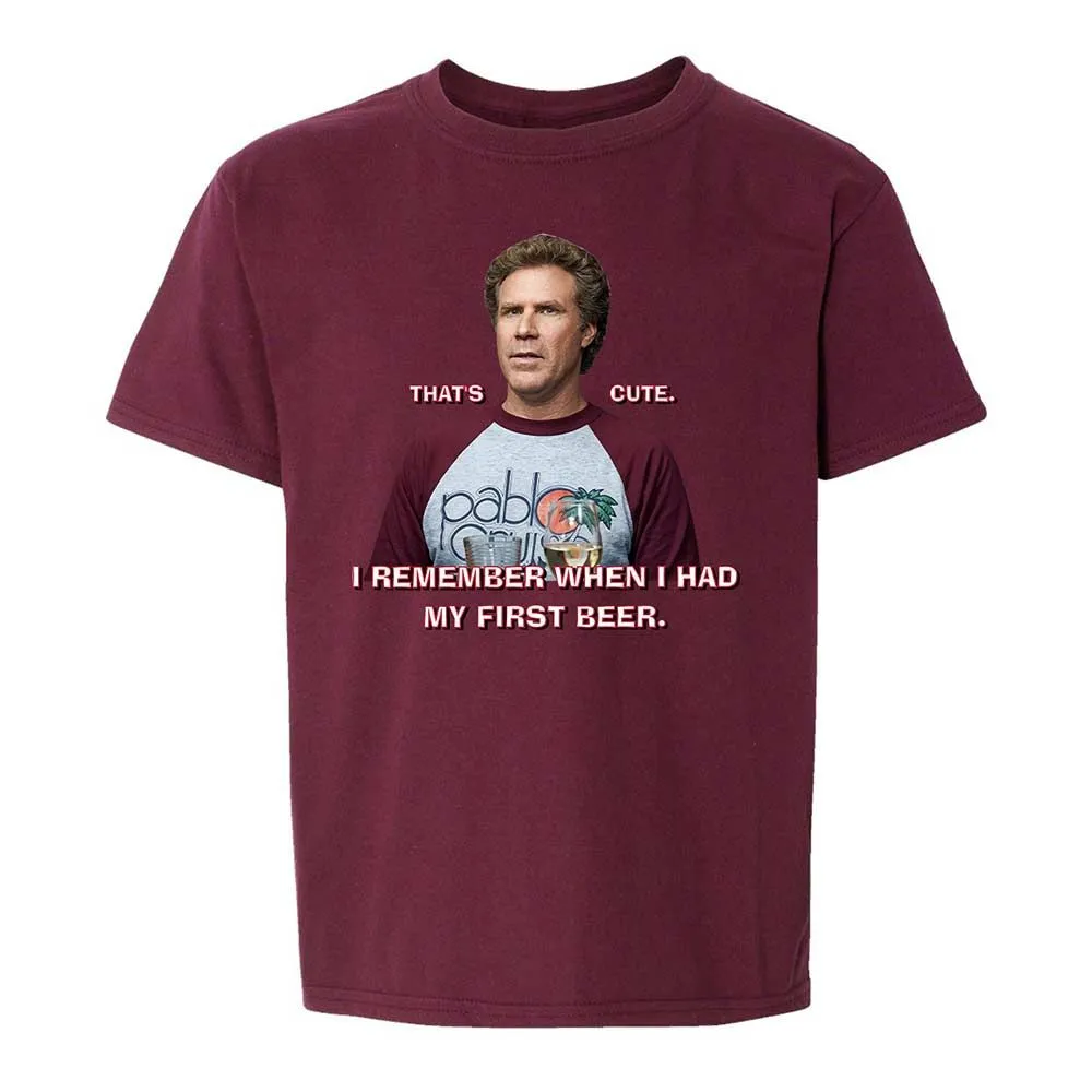 Kids T-Shirt - 8XM6VUKL - Maroon - 19