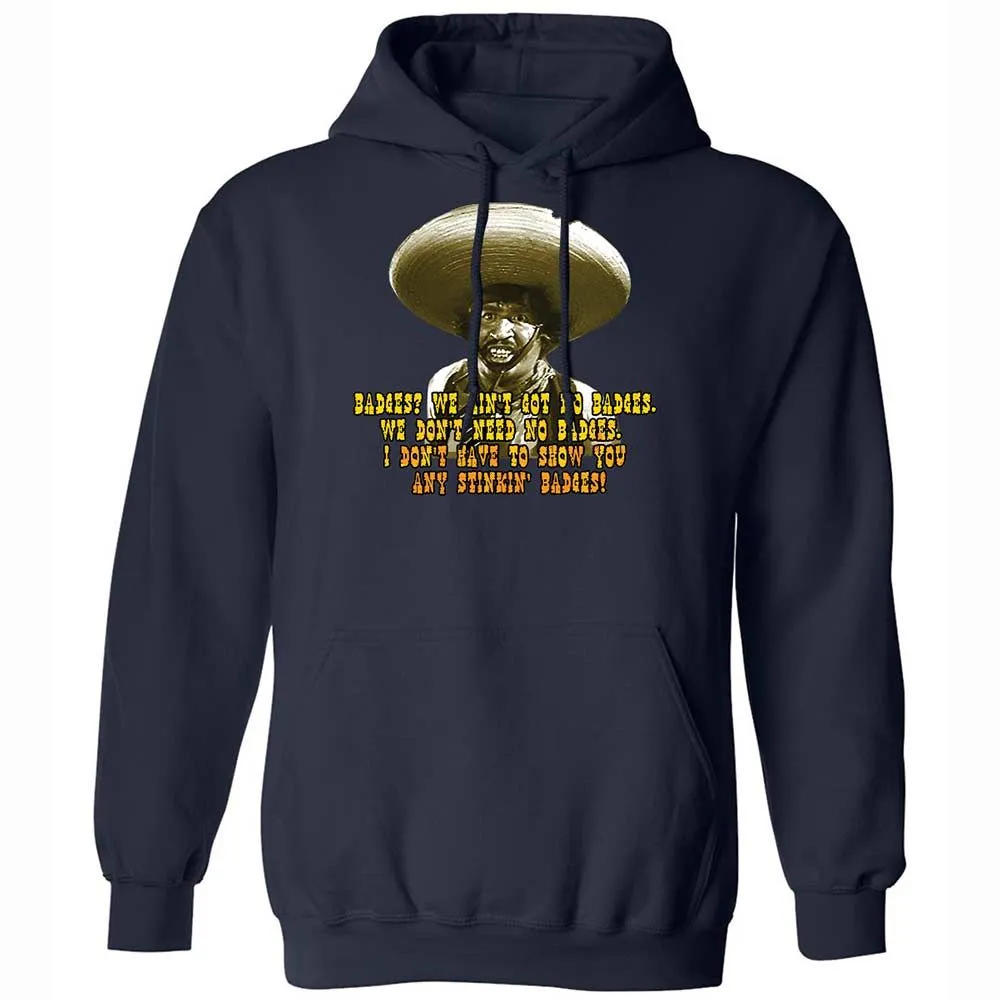 Ain't Got No Stinking Badges - Navy - 15