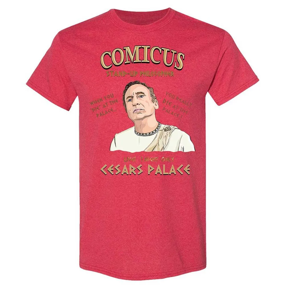 Comicus- Stand-up Philosopher - Heather Red - 9