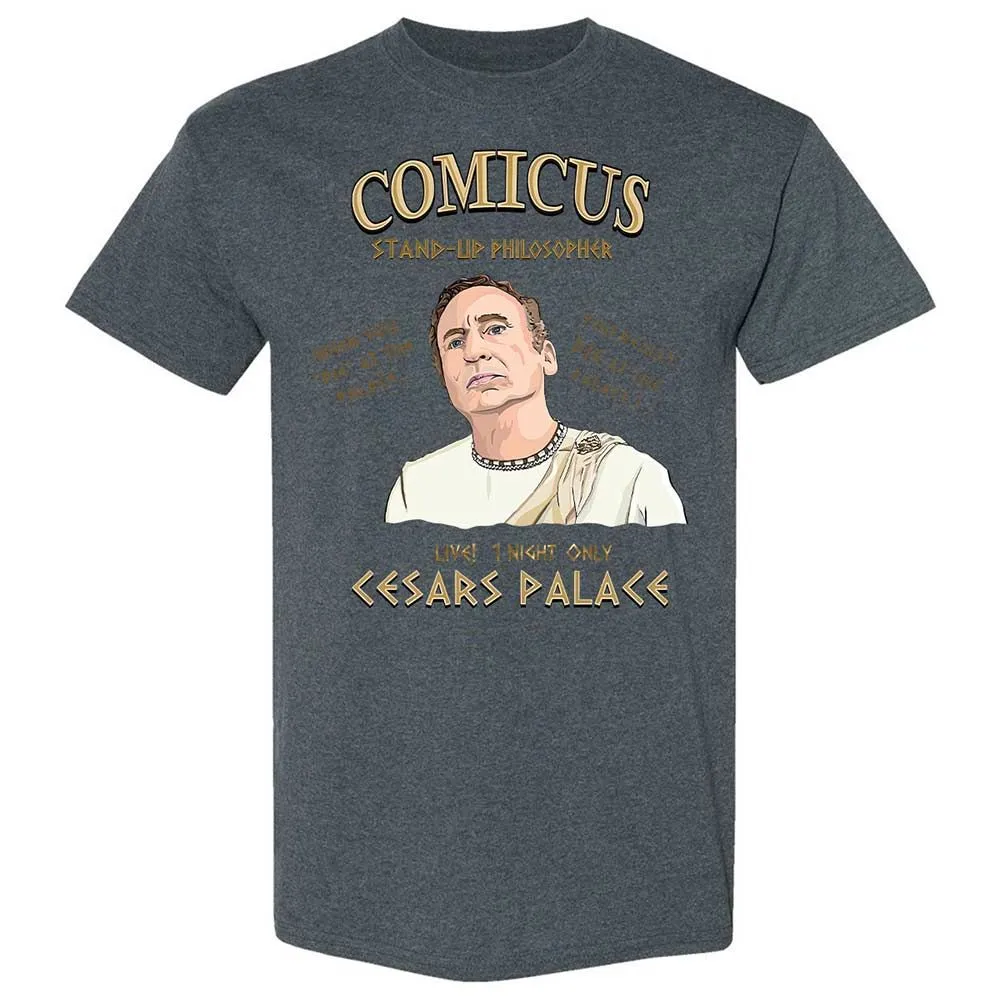Comicus- Stand-up Philosopher - Dark Heather - 19