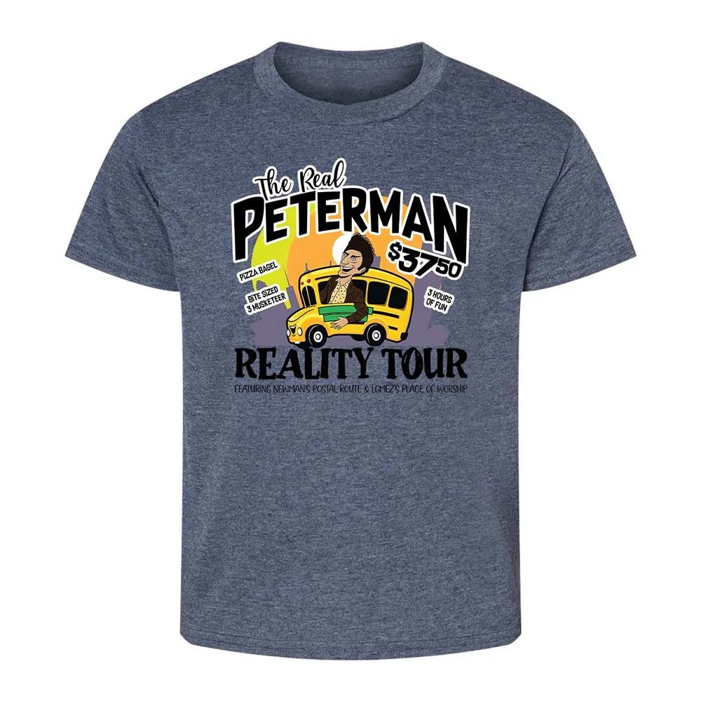 Kids T-Shirt - BQXWRS6U - Heather Navy - 15