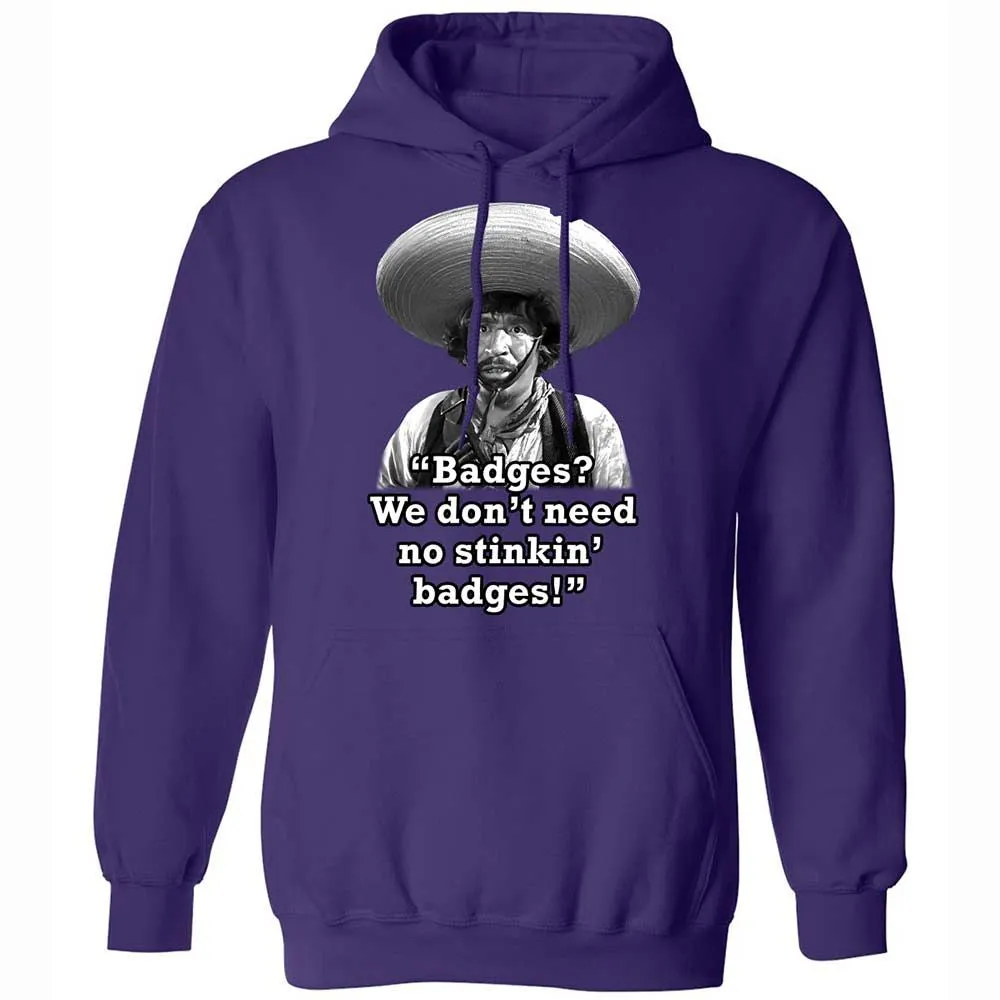 We don't need no stinkin' badges - Purple - 10