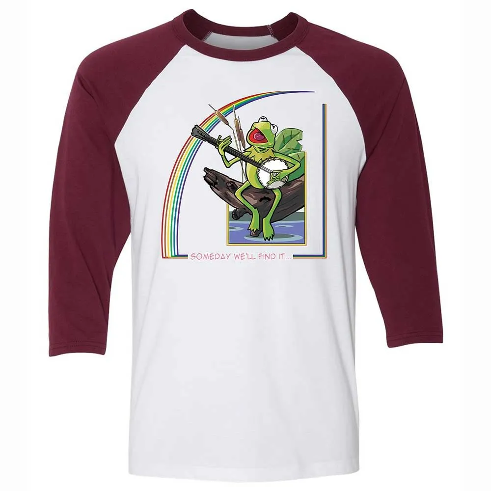 Someday we'll find it... - White/Maroon - 7