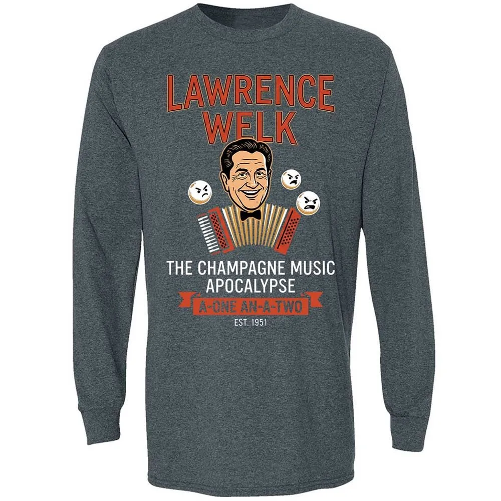 Long Sleeve T-Shirt - WXFQY61B - Dark Heather - 5