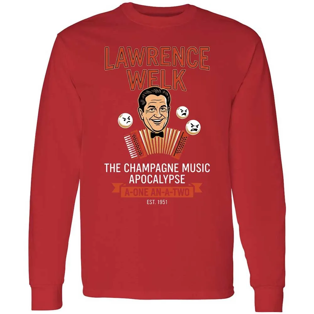 Long Sleeve T-Shirt - WXFQY61B - Red - 11