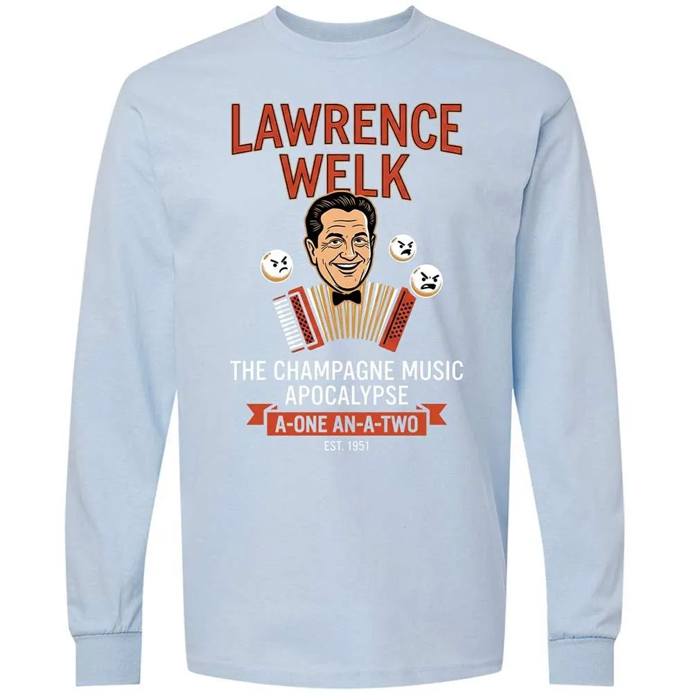 Long Sleeve T-Shirt - WXFQY61B - Light Blue - 18