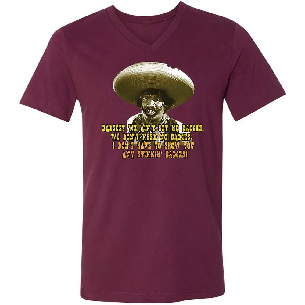Ain't Got No Stinking Badges - Maroon - 14