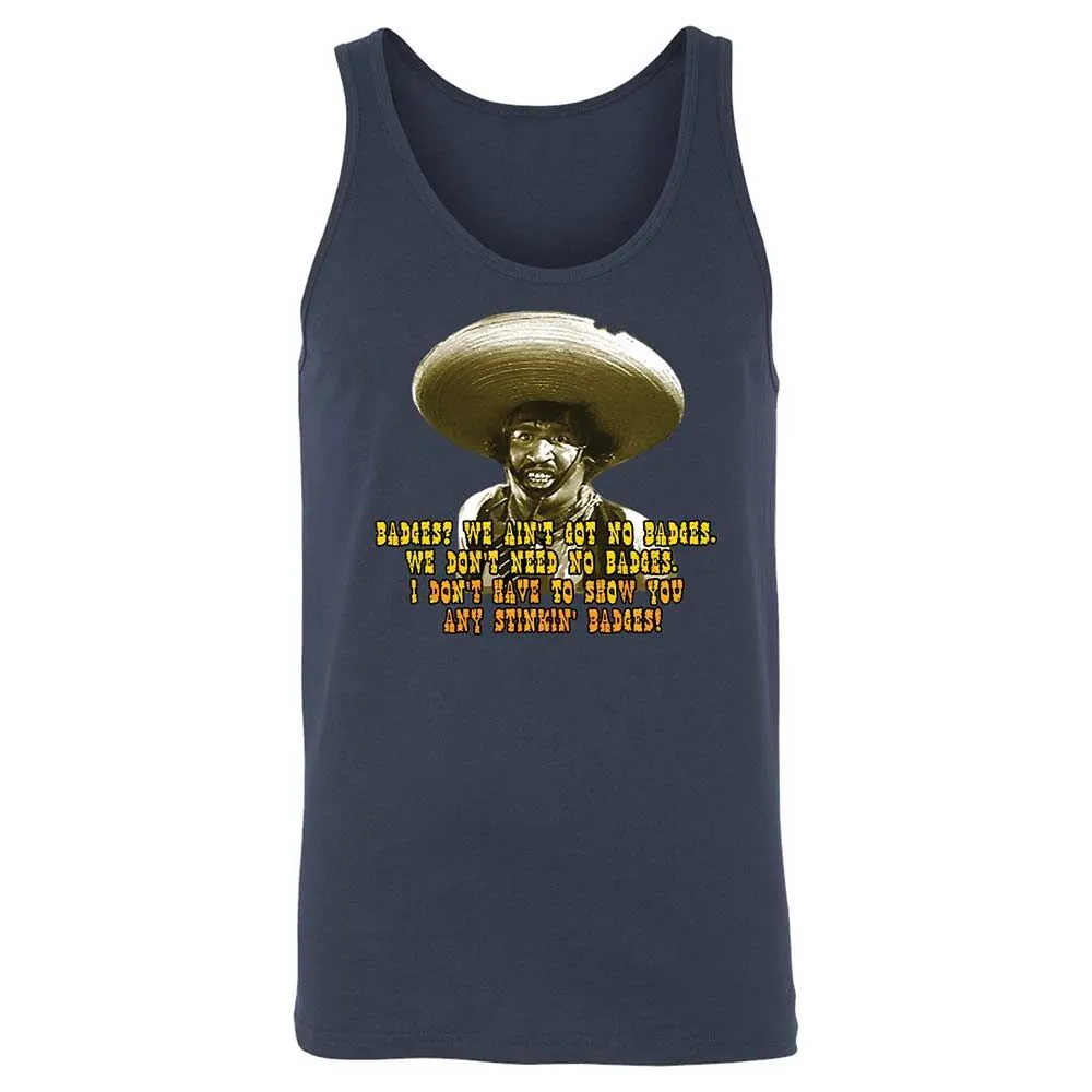 Ain't Got No Stinking Badges - Navy - 8