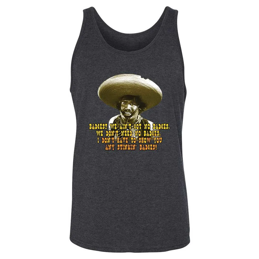 Ain't Got No Stinking Badges - Dark Grey Heather - 10