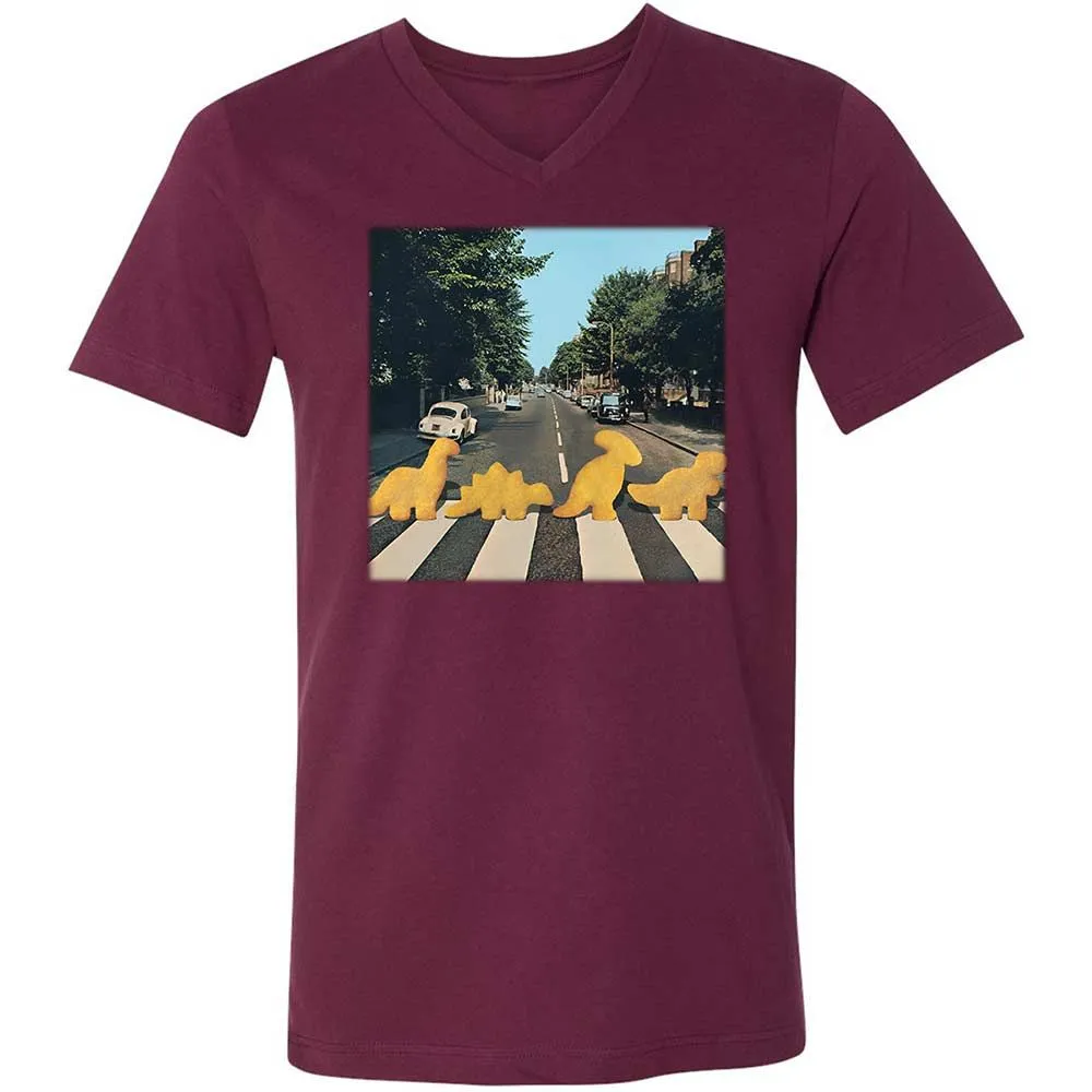 Dinosaur chicken nuggets - Maroon - 8