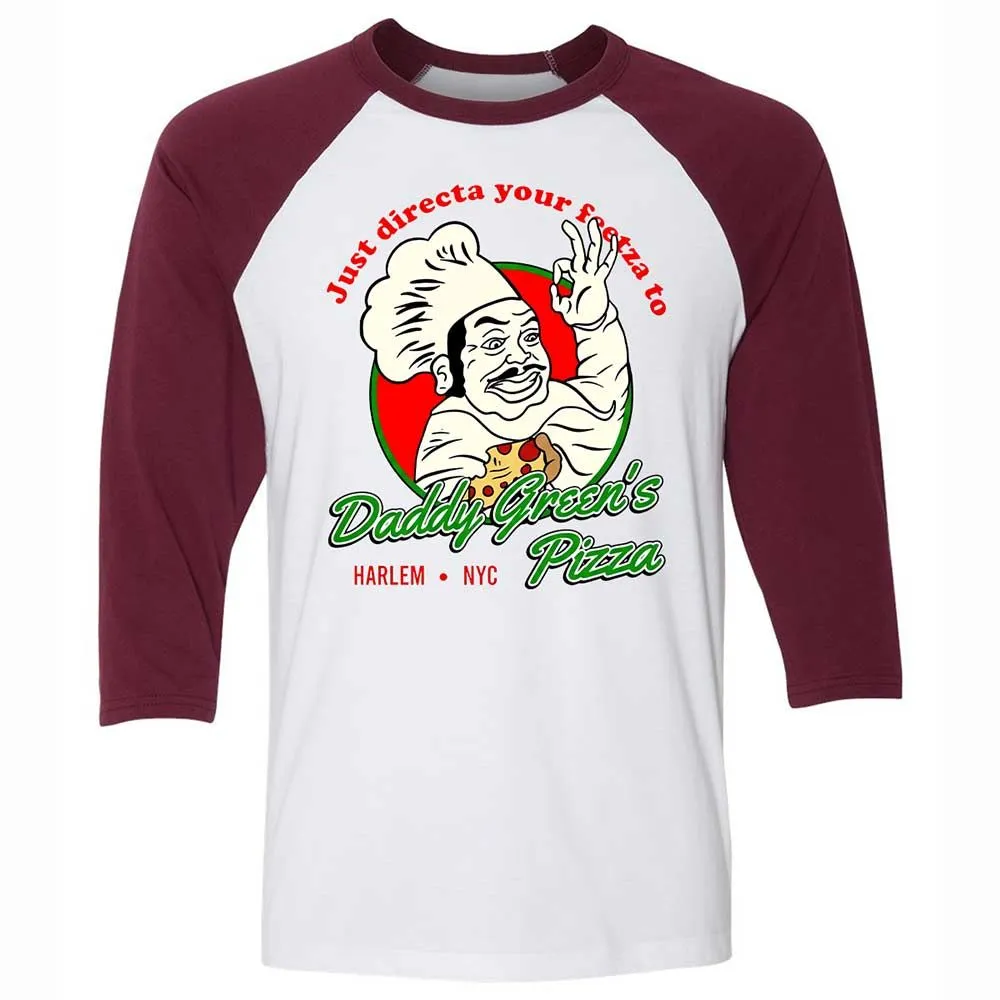 Unisex 3/4 Baseball Tee - 7H52XY3F - White/Maroon - 7