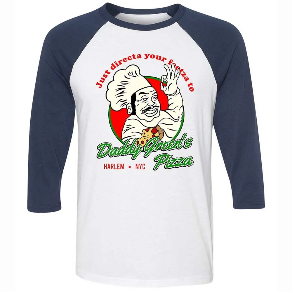 Unisex 3/4 Baseball Tee - 7H52XY3F - White/Navy - 8
