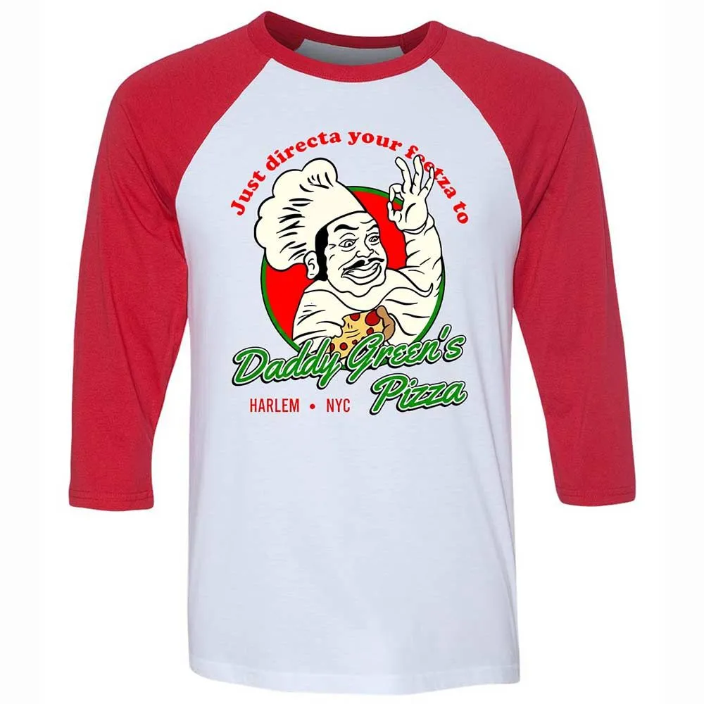 Unisex 3/4 Baseball Tee - 7H52XY3F - White/Red - 9