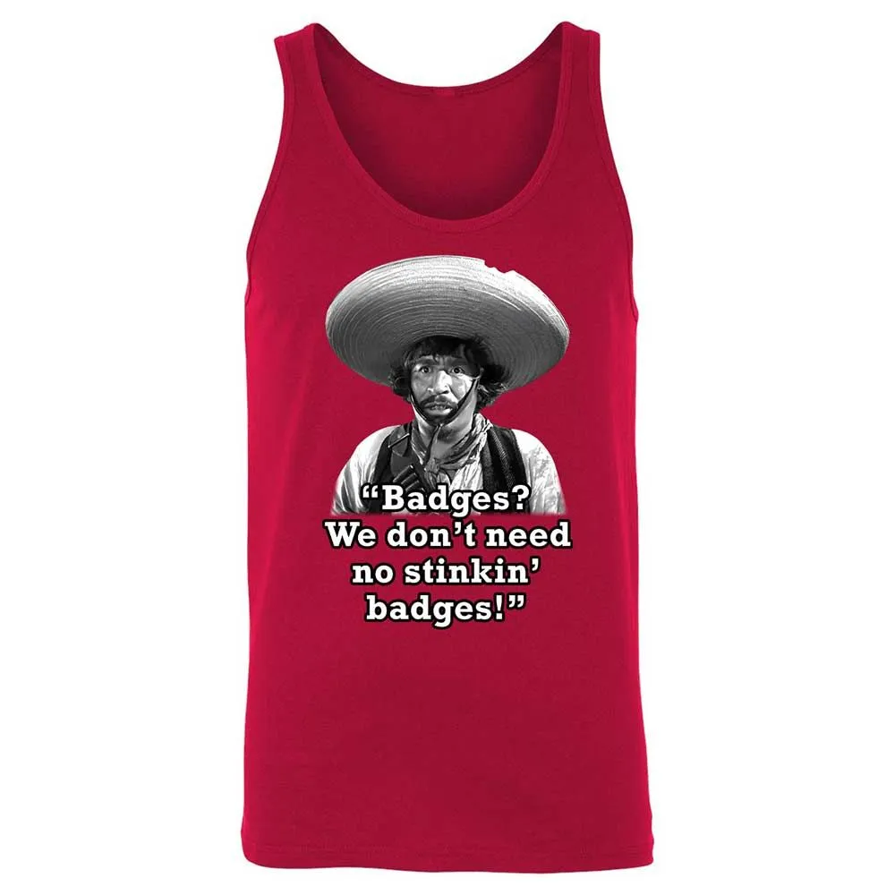 We don't need no stinkin' badges - Red - 3