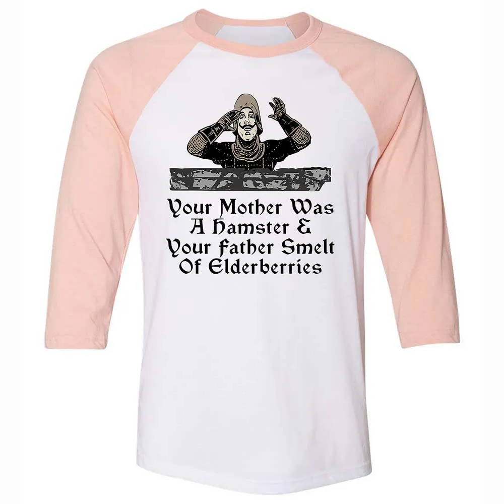 Your Mother Was A Hamster - White/Heather Peach - 5