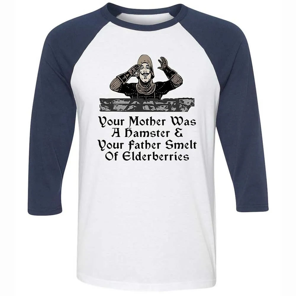 Your Mother Was A Hamster - White/Navy - 8