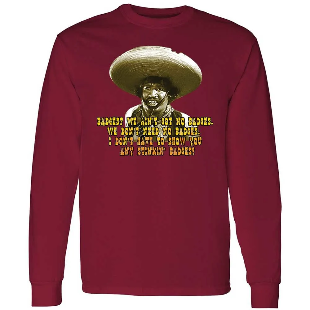 Ain't Got No Stinking Badges - Cardinal Red - 17