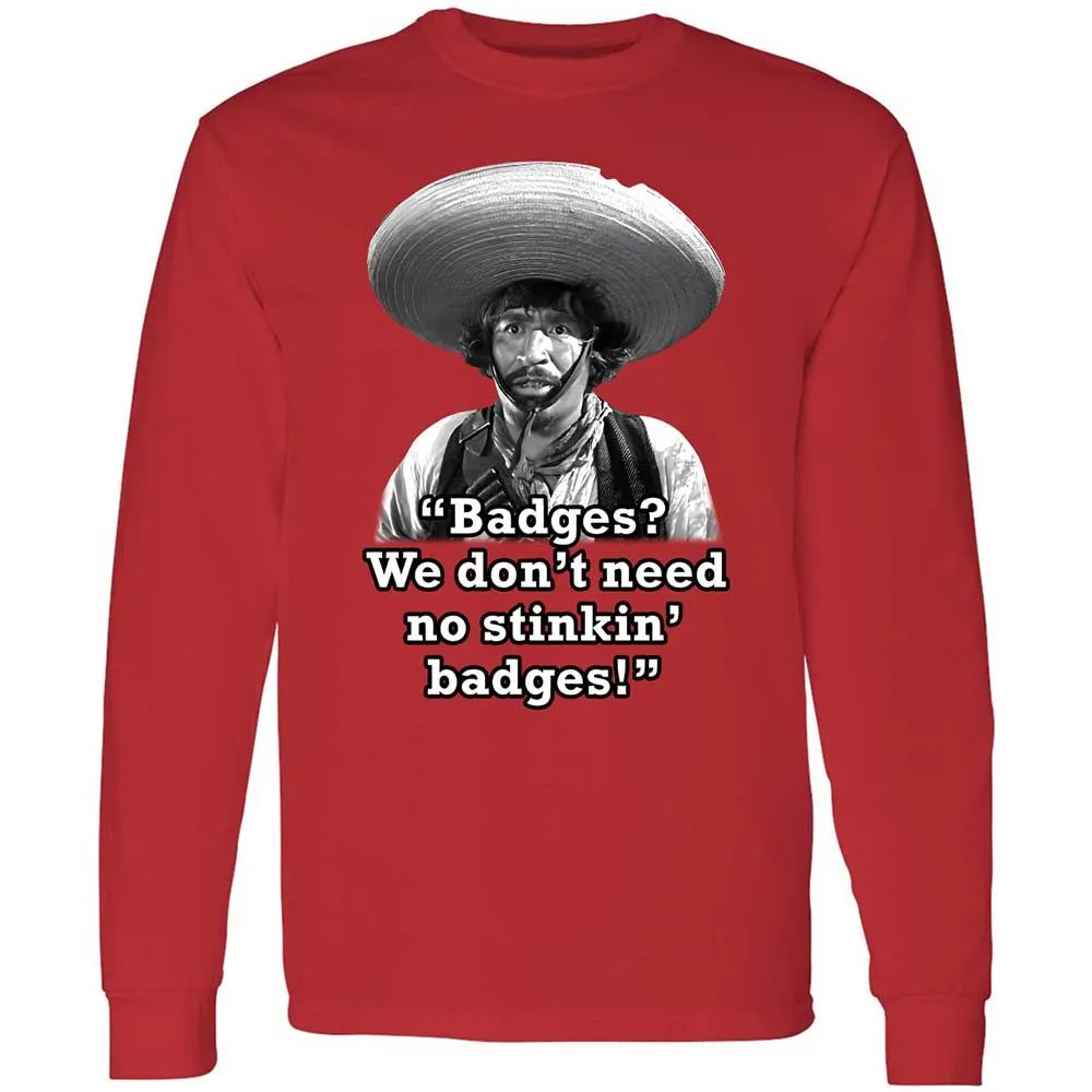 We don't need no stinkin' badges - Red - 8