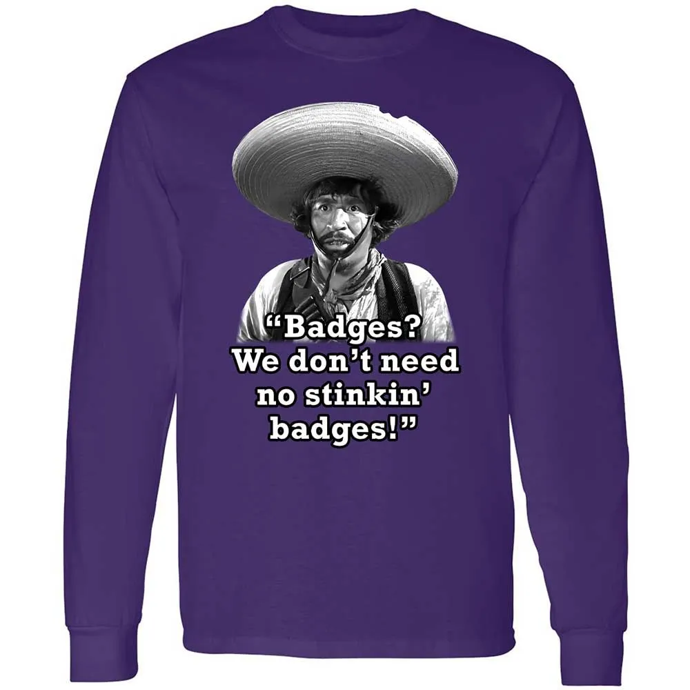 We don't need no stinkin' badges - Purple - 9